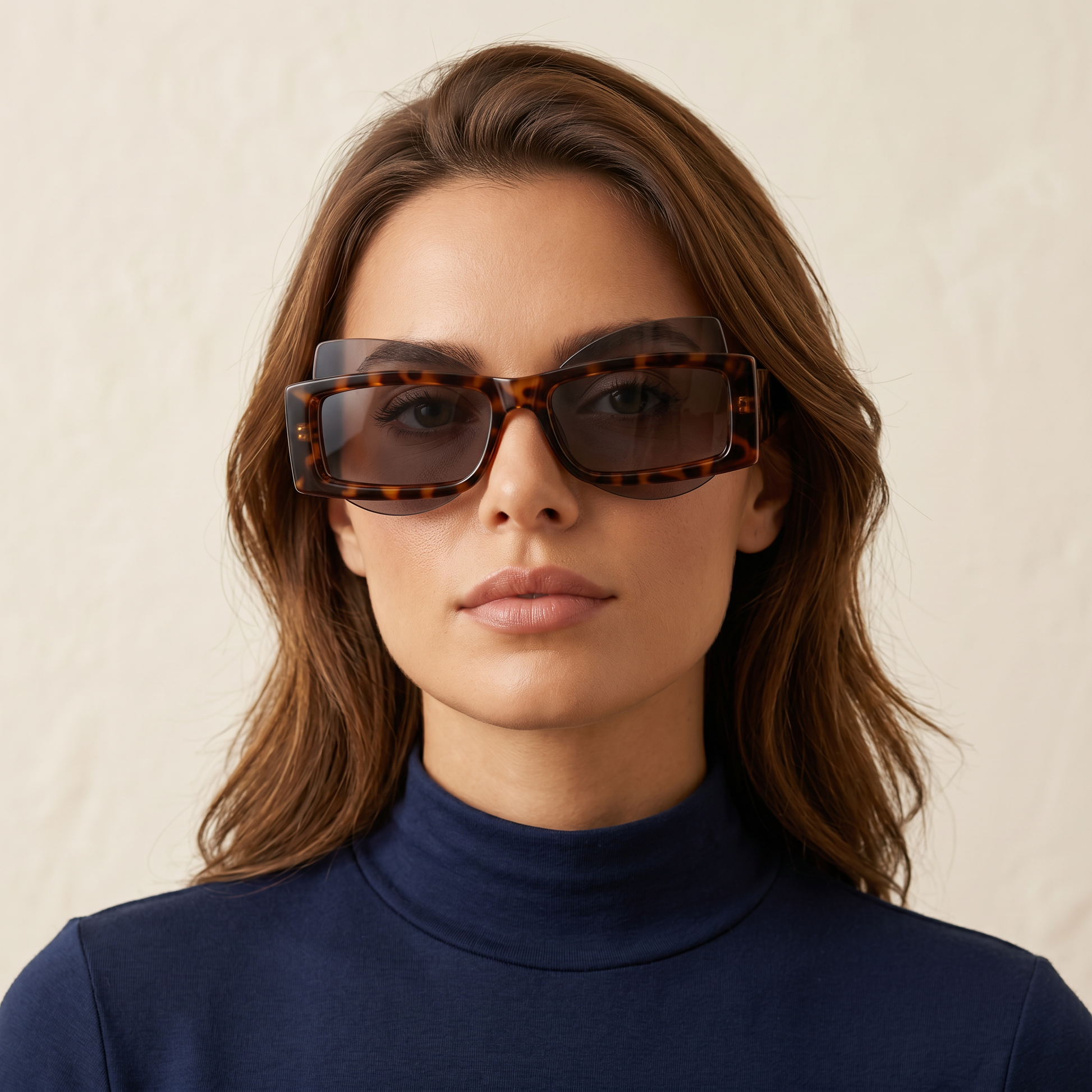Naomi lunettes de soleil monture cat-eye écaille femme